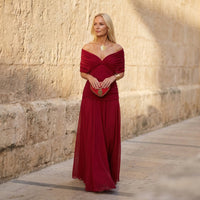 Florendra | Elegant Dress - Red