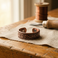 Tendril Copper Ring - Adjustable size