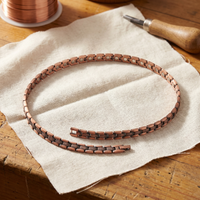 Cobble Copper Necklace - Adjustable size