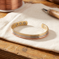 Seam Copper Bracelet - Adjustable size