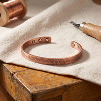 Daisy Copper Bracelet - Adjustable size