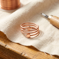 Lovecoil Copper Ring - Adjustable size