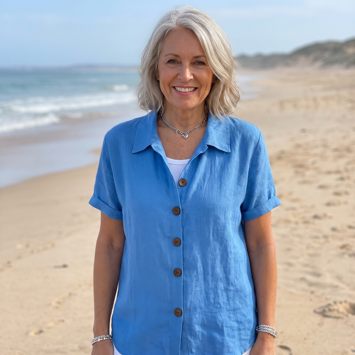 Gracie™ | Relaxed Short Sleeve Women’s Shirt