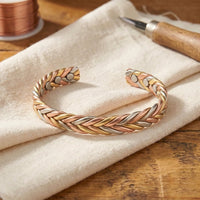 Aureate Copper Bracelet - Adjustable size