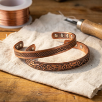 Anvil Copper Bracelet - Adjustable size