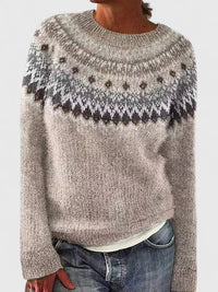 Yvanderrah | Comfortable Sweater - Beige