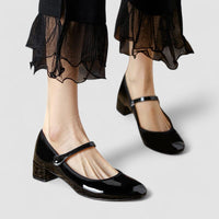 Mayzhera | Orthopedic Mary Jane Shoes - Black