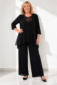 ELISE™ | Elegant Three-Piece Set - Black
