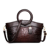 Oriana | Classic Women Everyday Handbag - Dark Brown