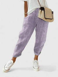 Elvira™ | Women Comfortable Pants - Purple