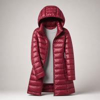 FEATHRA™ ULTRALIGHT DOWN JACKET - Red