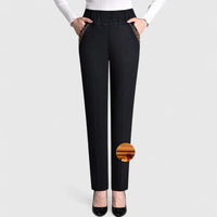 Caryzelle | Sophisticated Women Pants - Black (Winter Thickness)