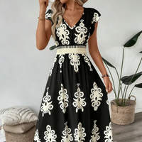 Canda - Elegant Maxi Dress (Restocked) - Black