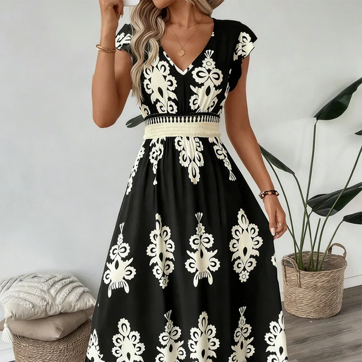 Canda - Elegant Maxi Dress (Restocked)