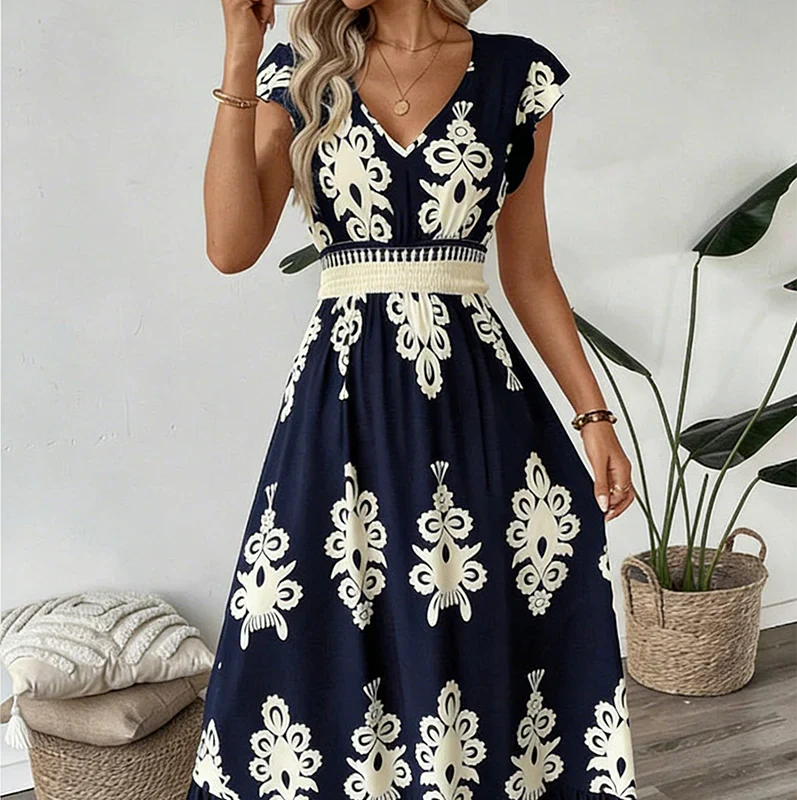 Canda - Elegant Maxi Dress (Restocked)