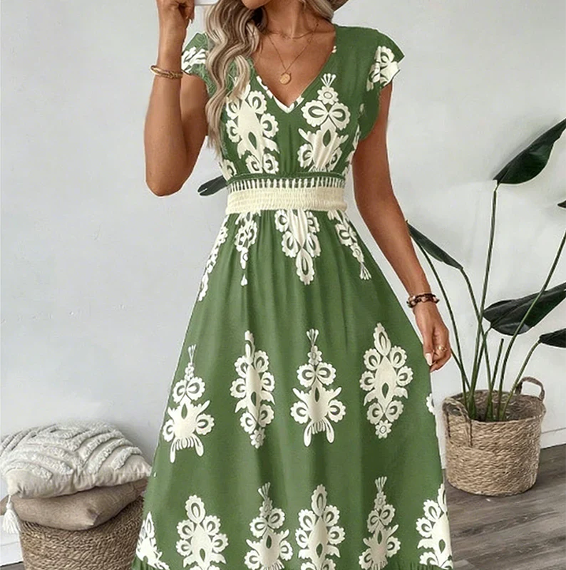Canda - Elegant Maxi Dress (Restocked)