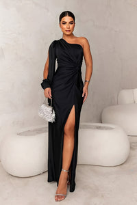 Eleanor™ | Timeless A-Line Elegant Dress - Black